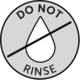 do not rinse